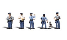 A1822 personnages policiers - , et