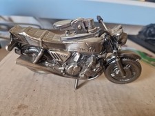 Briquet à Gaz en Métal - Représentation d'une Moto Honda Cbx  - Vintage
