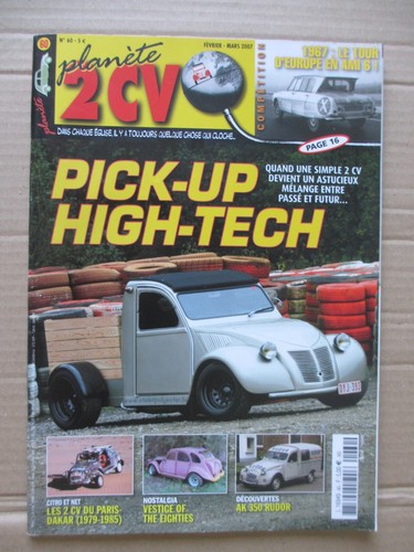 Planete 2cv dossier - planete, n°60