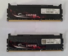 KIT RAM G.SKILL SNIPER 16go 16gb 2 x 8go 1866mhz F3-1866C9D-16GSR DDR3