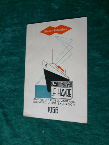 Ancien menu kleber colombes - menu,