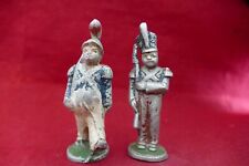 QUIRALU Fanfan 1 pompier de Nanterre et un soldat au défilé - Manque de peinture