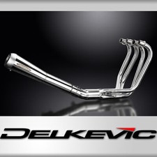 Honda CB500K 1971-1973 Echappement 4-1 Silencieux A Cone Inverse Inox Poli