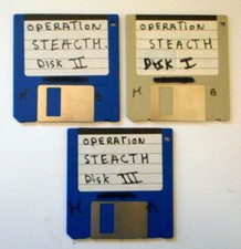 Lot 3x disquettes ATARI ST -