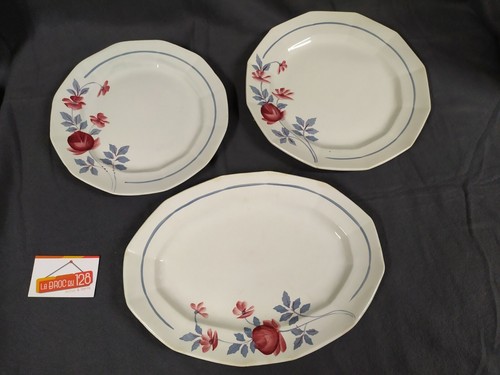 Lot plats rond ovale - 3,