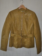 BLOUSON JAUNE MOUTARDE