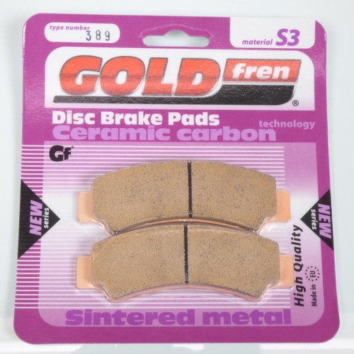 Plaquette frein gold - de,
