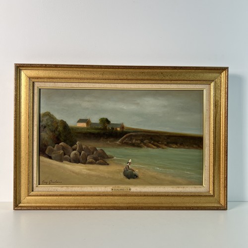 Tableau paysage marin - , breton