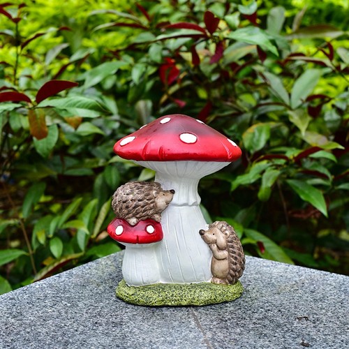 Statue champignon jardin - champignon,