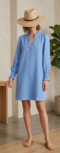 Robe femme kaffe - kaffe, bleu