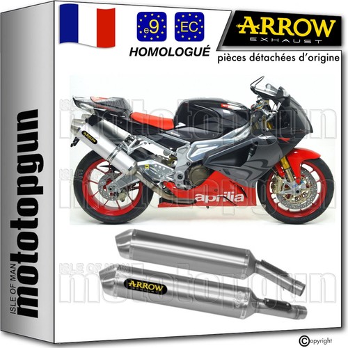 Arrow pot echappement approuve - arrow,