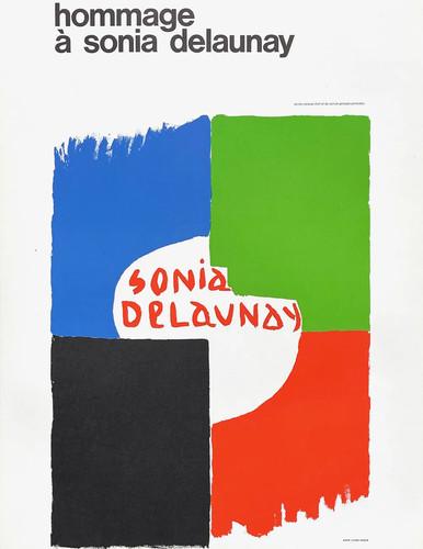 Sonia delaunay affiche - delaunay,