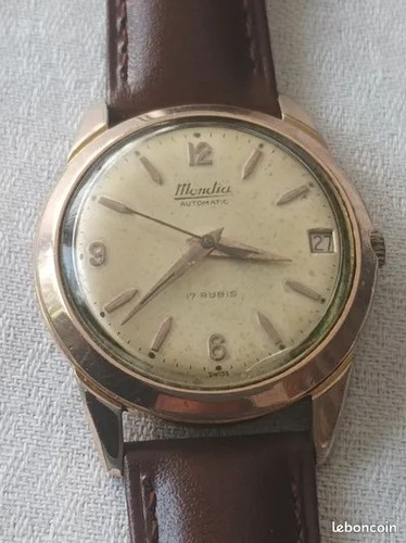 Rare montre automatique mondia - rare,