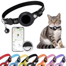 ® Collier Chat + Tracker/Localisateur/GPS Bluetooth sans ABONNEMENT pour Appl...