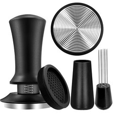 Tamper 51 mm Wdt Tool Expresso tapis de tamper avec base ondulée outil Wdt de...