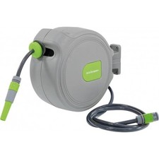 Enrouleur Automatique Orientable de Tuyau d'Eau - 20m + 2m, Pression 8 bar, Disp