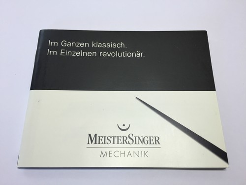 Booklets meistersinger - -,