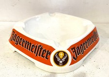 Ancien gros cendrier Publicitaire jagermeister Fischer & Co de bar brasserie