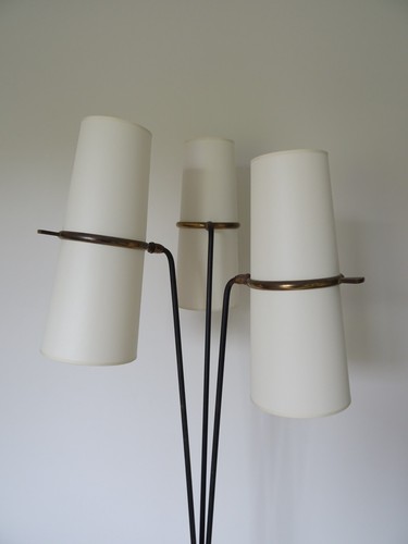 Ancien abat jour lampadaire - ancien,