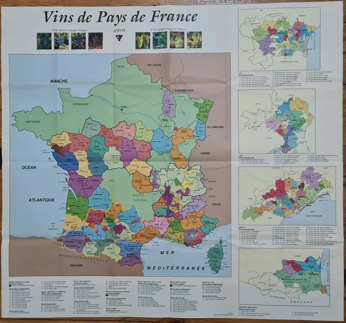 Les vins pays - de, france