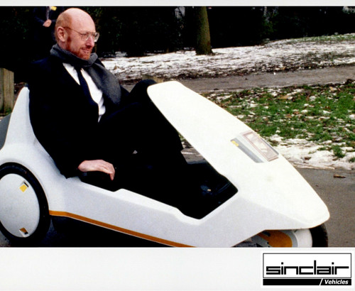Sir clive sinclair 8x10 photo - sir,
