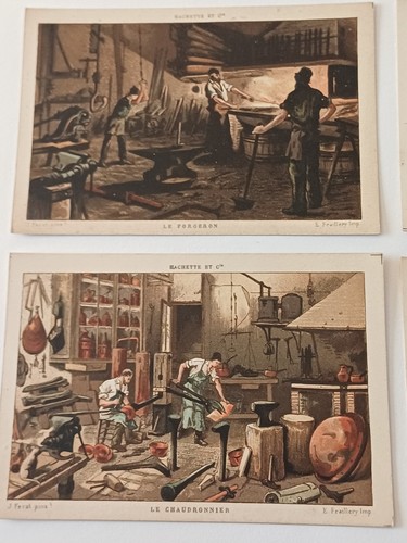 Chromos serrurier forge - serrurier,