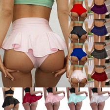 Femmes Sexy Mini Jupe Plissée