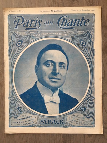 Paris qui chante - ,, revue