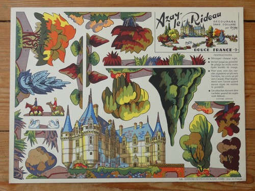 Azay rideau planche papier - planche,