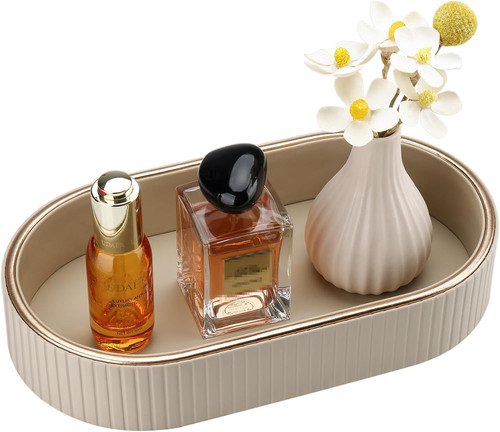 Plateau salle bain ovale - plateau, de