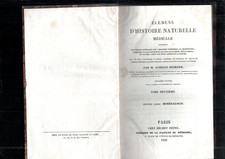 livre ancien elemens histoire