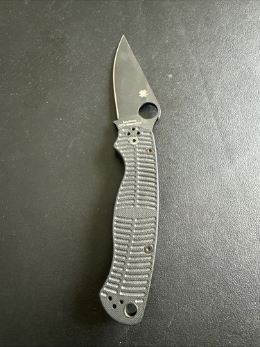 Spyderco paramilitary salt - paramilitary,