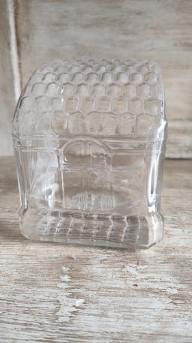 Ancienne boîte verre maison - verre,