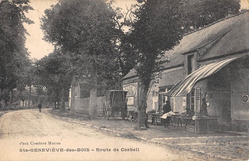 Cpa sainte genevieve des - cpa, 91