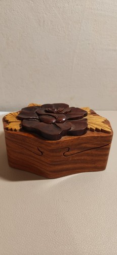 Boîte secret bois - boîte,