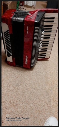 Accordéon piano couleur - de,