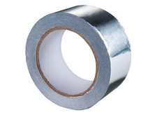 Bande adhésive Ruban isolant Aluminium 50 mm x 50 m Bande collant Ventilation