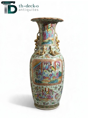 Chine canton grand vase - chine,
