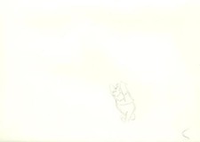 Walt Disney Studios, Winnie L'Ourson - 1, Crayon Sur Papier D'Illustration