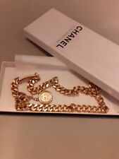 ceinture CHANEL dorée en