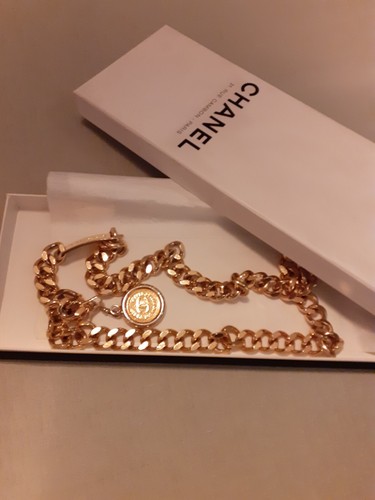 Ceinture chanel dorée - ceinture, en