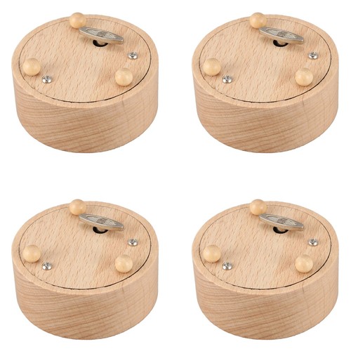 Boîte musique ronde - boîte,