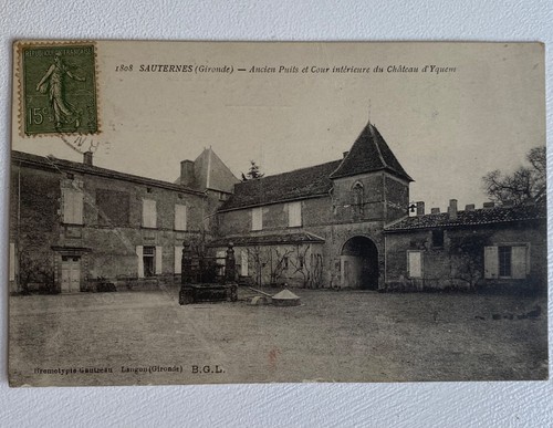 Lot cpa château - cpa, d’yquem