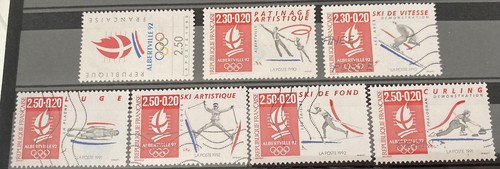 Lot timbres jeux olympiques - 7,