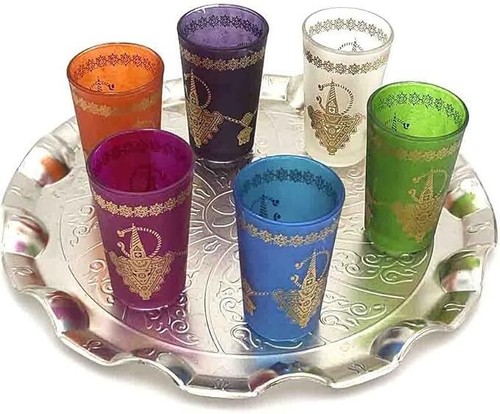 Verres thé marocains - thé,