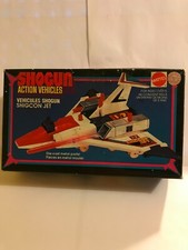 MATTEL POPY VEHICULES SHOGUN SHIGCON JET EN BOITE REF 2732 DE 1978