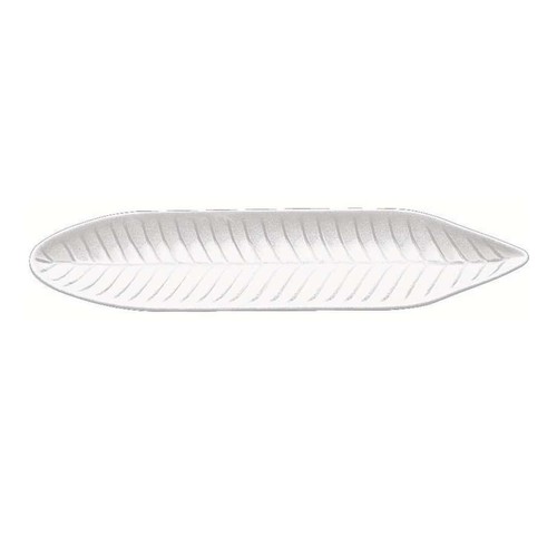 Assiette mélamine feuille - assiette, en