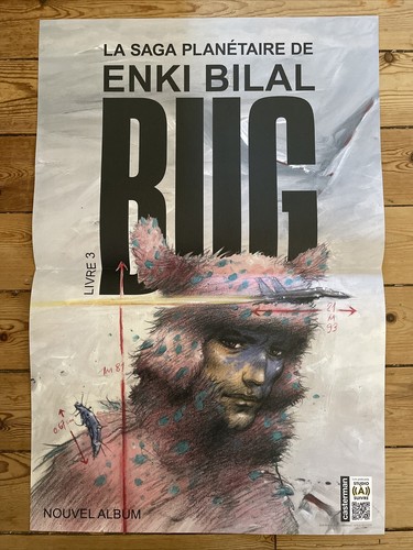 Affiche bug enki bilal format - affiche-bug-enki, bilal-format