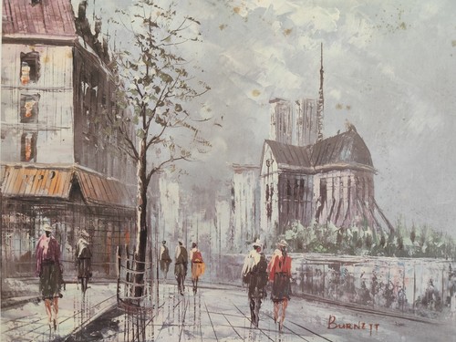 Lithographie notre dame - dame, de