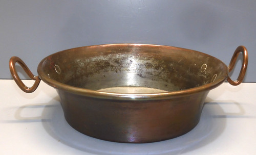 Ancien plat cuivre casserole - plat,